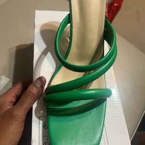 Green Strappy Women’s Sandal